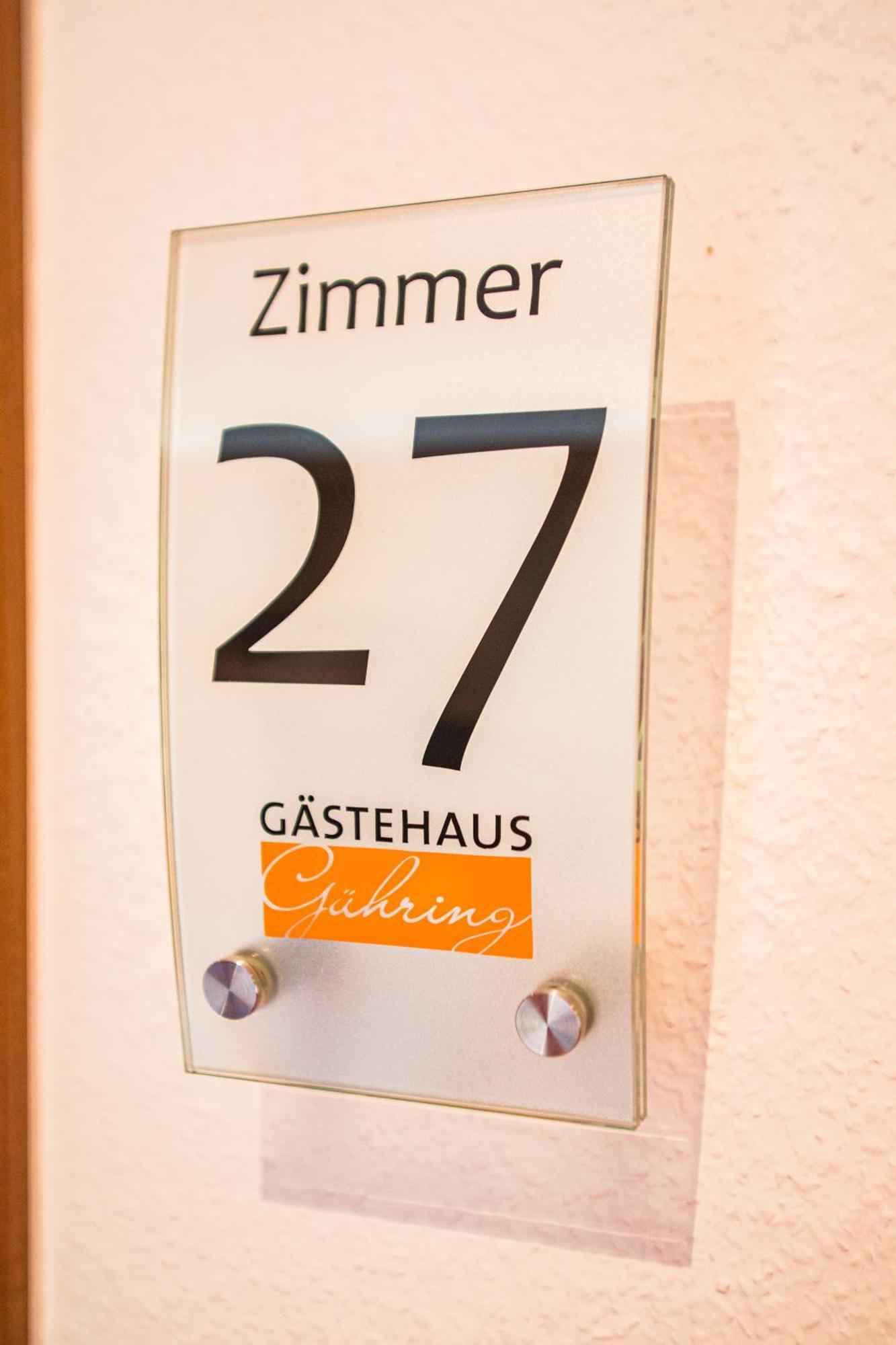 Gaestehaus Guehring Rosenfeld Extérieur photo